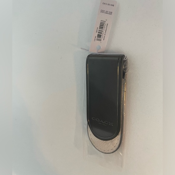 NWT Coach Men’s Money Clip - Picture 6 of 6